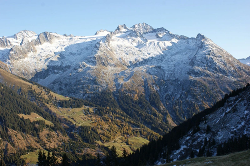 Monte Adula onde foi encontrada a Pedra da Lua