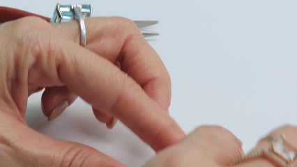 Encaixe e prenda a pedra gota Encaixe e prenda a pedra gota