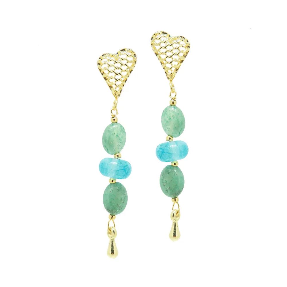 Kit Brincos Semijoia Folheado Ouro 18k