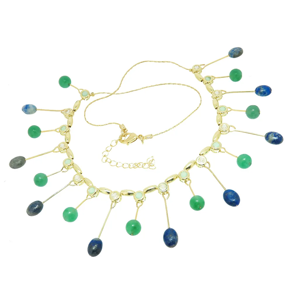 Kit Colar Semijoia Folheado Ouro 18k