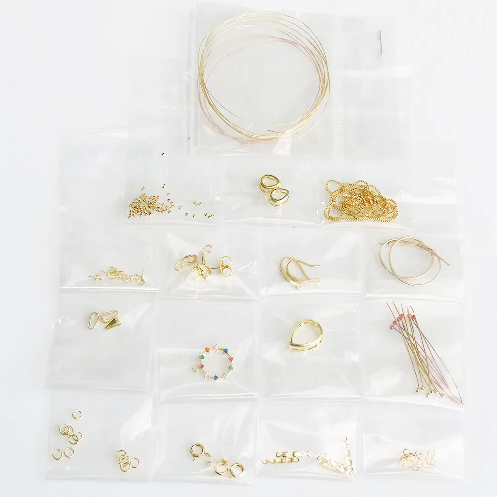 Pedras naturais e cristais que vêm no Kit Iniciante KIT-21